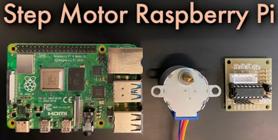 Step Motor Library for Raspberry Pi