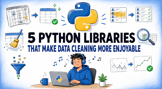 5 Python Libraries That Make Data Cleaning More Enjoyable