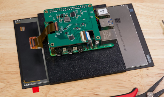 Getting the Steam Deck LCD working on a Raspberry Pi