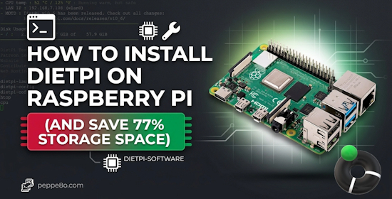 How to Install DietPi on Raspberry Pi (And Save 77% Storage Space)