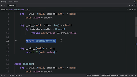 "NotImplemented" is Awesome in Python