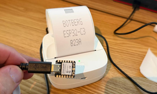 A Bluetooth printer driver from scratch – from Python on the laptop to C++ on an ESP32-C3