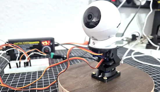 Motorizing a Shelly camera