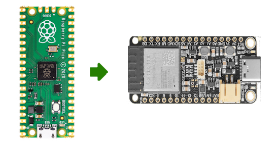 Transition from Pico 2W to ESP32-S3