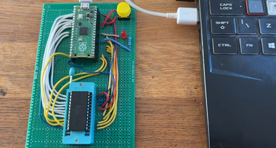 A Pi Pico EEPROM Programmer