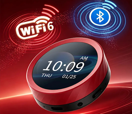 Rotary encoder with 1.8-inch touch display gets upgrade to ESP32-S31 SoC